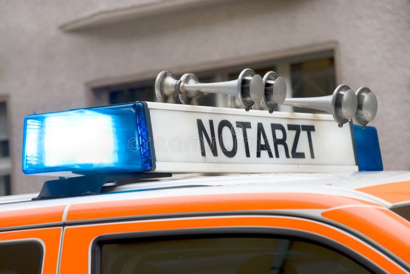 ασθενοφόρο γερμανικά στοκ φωτογραφίες ασθενοφόρο γερμανικά στοκ φωτογραφίες