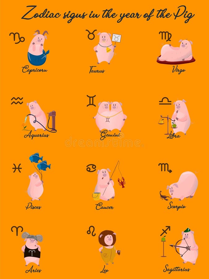 αστερισμός 12 zodiac διανυσματικός σημαδιών ως χοίρο, σύμβολο του 2019 Επίπεδο γεωμετρικό εικονίδιο στο διακοσμητικό ύφος με την απεικόνιση αποθεμάτων αστερισμός 12 zodiac διανυσματικός σημαδιών ως χοίρο, σύμβολο του 2019 Επίπεδο γεωμετρικό εικονίδιο στο διακοσμητικό ύφος με την απεικόνιση αποθεμάτων
