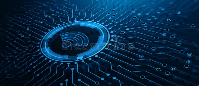 Ασύρματη έννοια WI Fi Ελεύθερη έννοια Διαδικτύου τεχνολογίας σημάτων δικτύων WiFi στοκ εικόνες με δικαίωμα ελεύθερης χρήσης