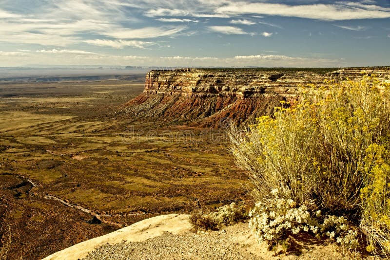 Ατελείωτο Vista της Γιούτα Canyonlands στοκ εικόνα με δικαίωμα ελεύθερης χρήσης