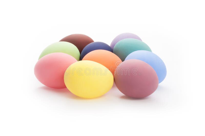 Αυγά χρώματος για τις διακοπές Πάσχα