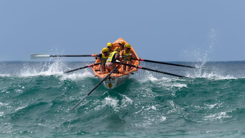 Αυστραλιανός ανταγωνισμός ένωσης Rowers κυματωγών στοκ εικόνα Αυστραλιανός ανταγωνισμός ένωσης Rowers κυματωγών στοκ εικόνα