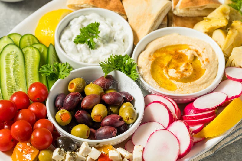 αυτόνομη μεσογειακή πλατφόρμα mezze στοκ φωτογραφίες με δικαίωμα ελεύθερης χρήσης