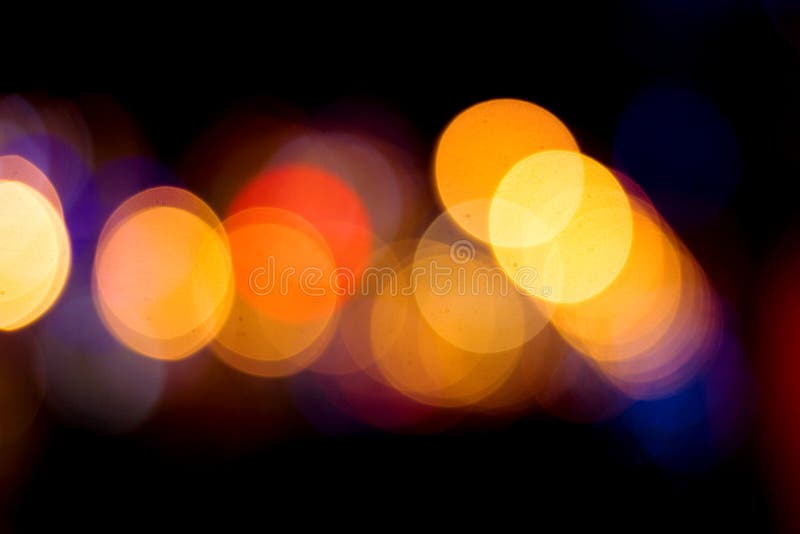 Celebratory fires, abstract background, Defocused light points. Celebratory fires, abstract background, Defocused light points