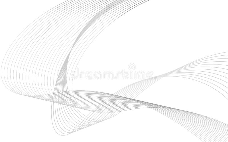 Αφηρημένες ρέοντας λωρίδα και καμπύλη κυμάτων γραμμών επιχειρησιακού υποβάθρου απεικόνιση αποθεμάτων