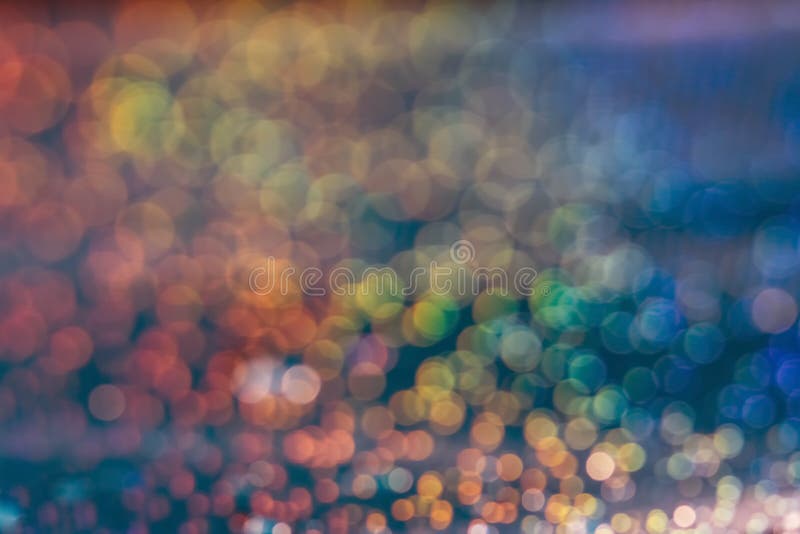 αφηρημένη ανασκόπηση bokeh πολύχ Εορταστικό όμορφο θολωμένο υπόβαθρο, μπλε, aquamarine, πράσινος, κόκκινος, κίτρινο στοκ εικόνες