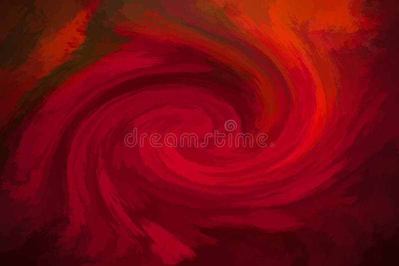 Red abstract vortex background. Red abstract vortex background