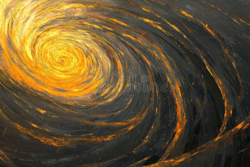 αφηρημένη μινιμαλιστική στροβιλιστική δίνη σε θερμούς τόνους για σύγχρονο σχεδιασμό στοκ φωτογραφίες