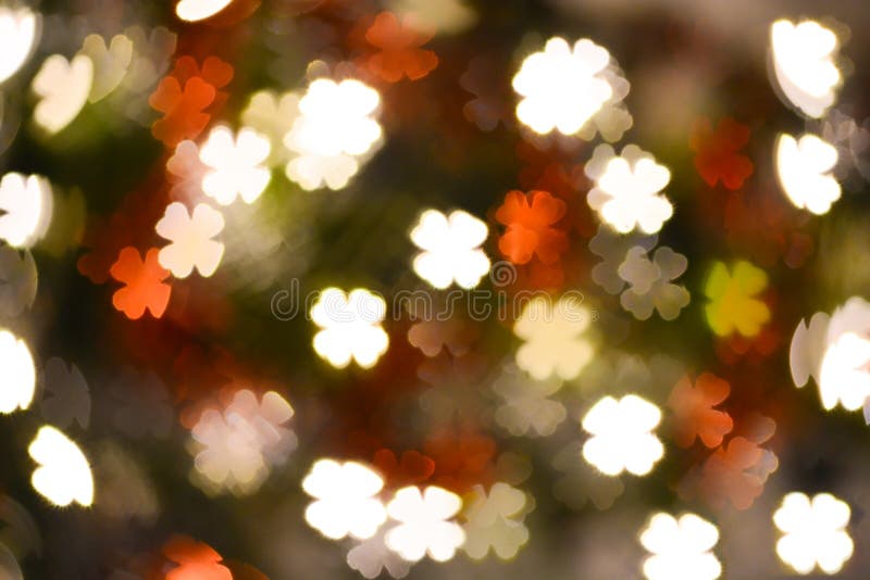 Αφηρημένη τυχερή μορφή φύλλων τριφυλλιού bokeh για το υπόβαθρο στοκ φωτογραφία με δικαίωμα ελεύθερης χρήσης Αφηρημένη τυχερή μορφή φύλλων τριφυλλιού bokeh για το υπόβαθρο στοκ φωτογραφία με δικαίωμα ελεύθερης χρήσης