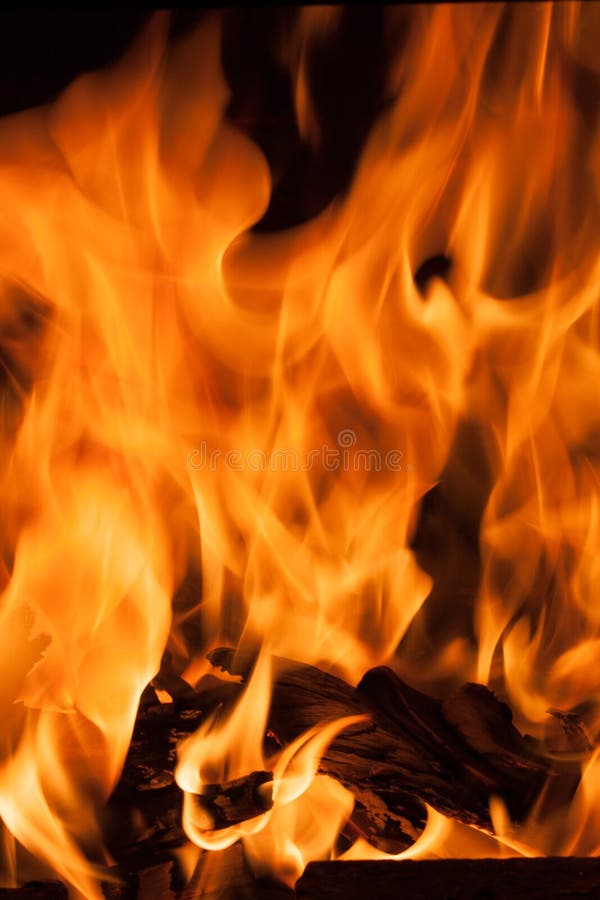 Αφηρημένη φλόγα πυρκαγιάς φλόγας στοκ φωτογραφία με δικαίωμα ελεύθερης χρήσης