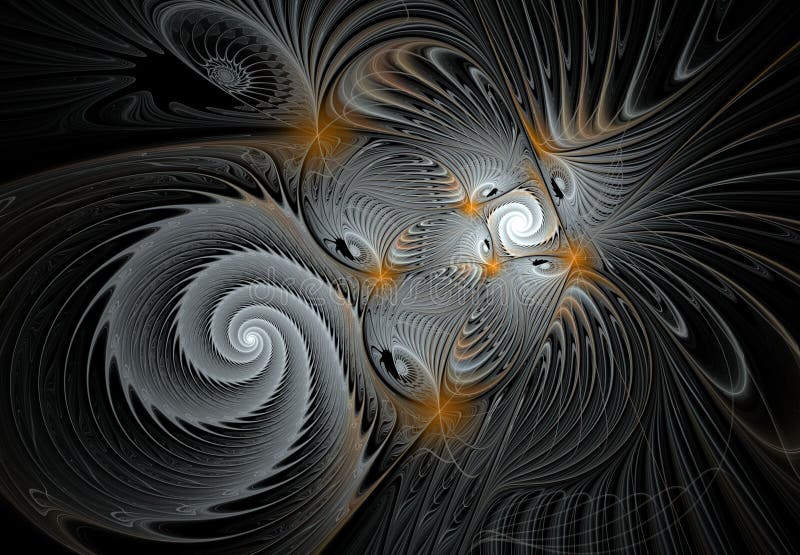 Αφηρημένο fractal όπως το χειμώνα απεικόνιση αποθεμάτων Αφηρημένο fractal όπως το χειμώνα απεικόνιση αποθεμάτων