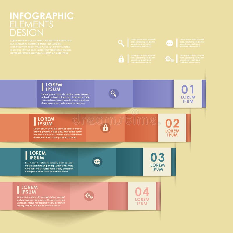 Αφηρημένο infographics εμβλημάτων origami διανυσματική απεικόνιση Αφηρημένο infographics εμβλημάτων origami διανυσματική απεικόνιση