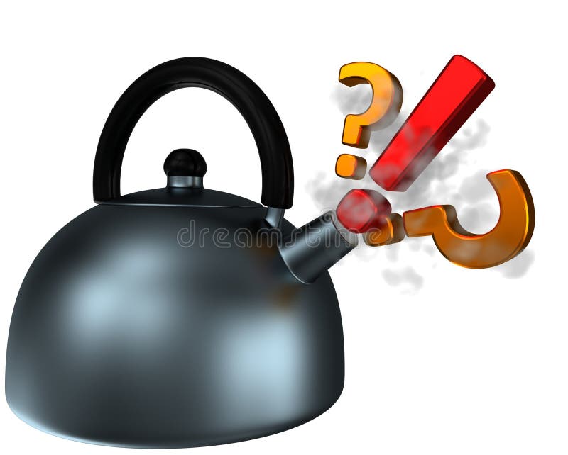 Αφηρημένο teapot διανυσματική απεικόνιση Αφηρημένο teapot διανυσματική απεικόνιση