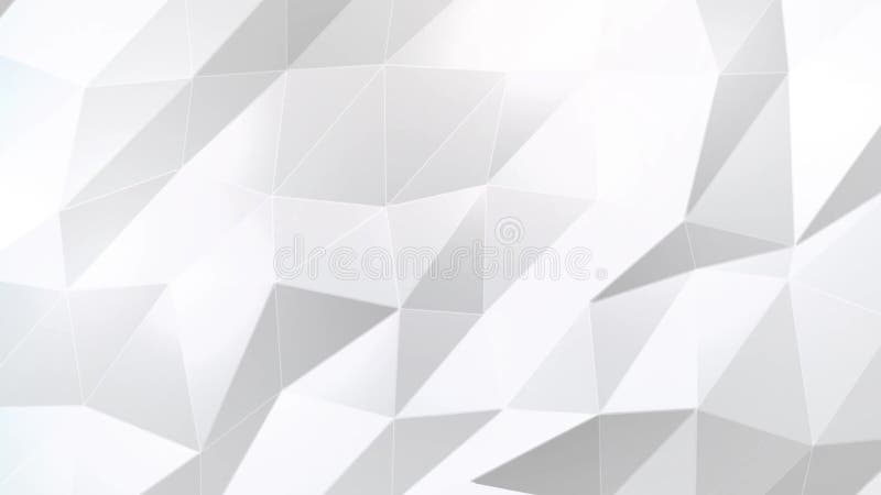 Αφηρημένο άσπρο υπόβαθρο πολυγώνων