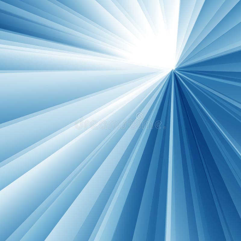 Αφηρημένο γεωμετρικό backgrou χρώματος τριγώνων ακτινωτό άσπρο και μπλε