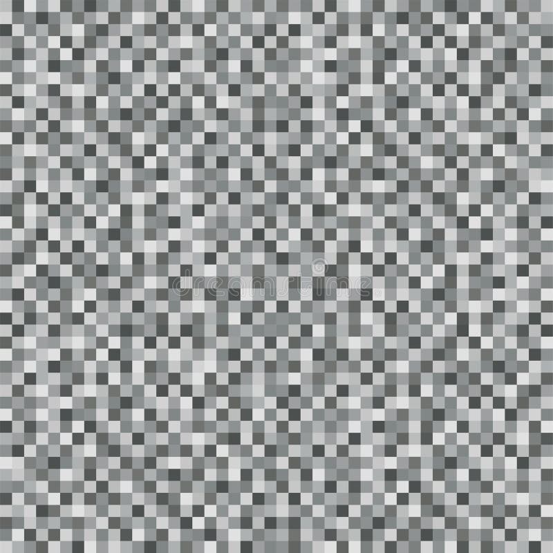 Abstract Gray Square Pixel Mosaic Background. Seamless Pattern. Noise Texture. Geometric Style. Vector Illustration. Abstract Gray Square Pixel Mosaic Background. Seamless Pattern. Noise Texture. Geometric Style. Vector Illustration