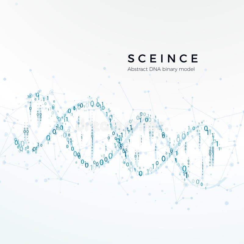 Αφηρημένο δυαδικό πρότυπο DNA κώδικας γενετικός Επιστήμη και φουτουριστική έννοια Απεικόνιση που απομονώνεται διανυσματική στο λε ελεύθερη απεικόνιση δικαιώματος Αφηρημένο δυαδικό πρότυπο DNA κώδικας γενετικός Επιστήμη και φουτουριστική έννοια Απεικόνιση που απομονώνεται διανυσματική στο λε ελεύθερη απεικόνιση δικαιώματος