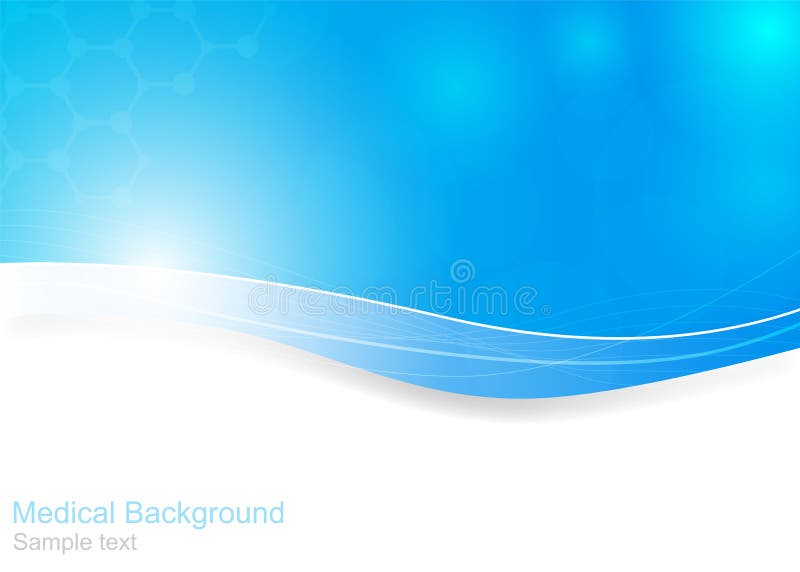 Αφηρημένα μόρια ιατρικό υπόβαθρο διανυσματική απεικόνιση