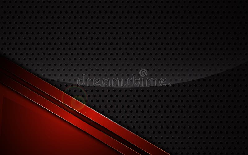 Αφηρημένο μεταλλικό κόκκινο πρότυπο υποβάθρου έννοιας καινοτομίας τεχνολογίας αθλητικού σχεδίου πλαισίων απεικόνιση αποθεμάτων