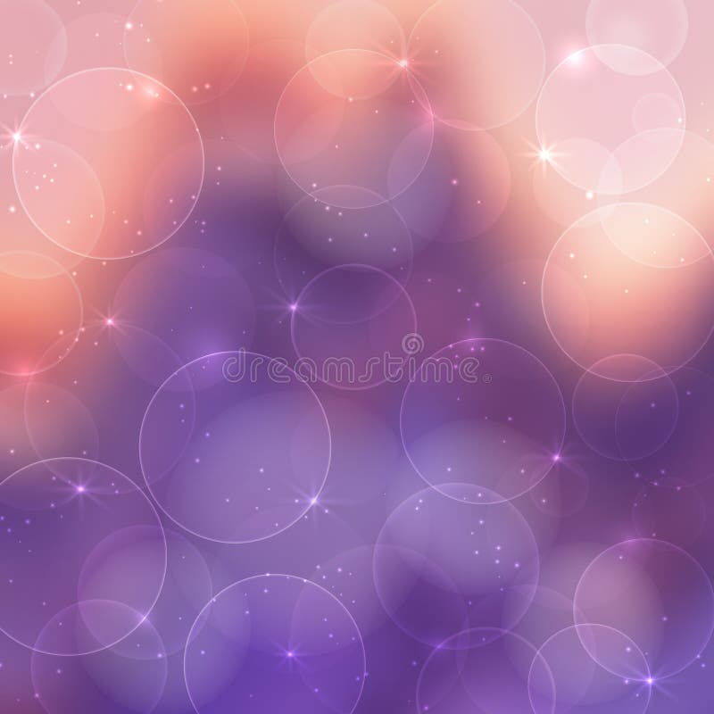 Αφηρημένο υπόβαθρο bokeh διανυσματική απεικόνιση