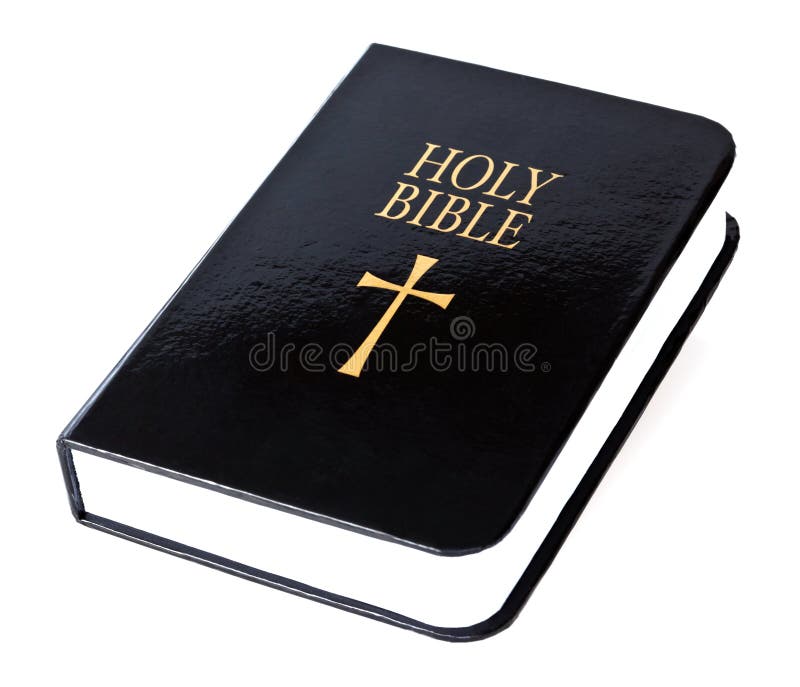 Holy bible isolated on white background. Holy bible isolated on white background