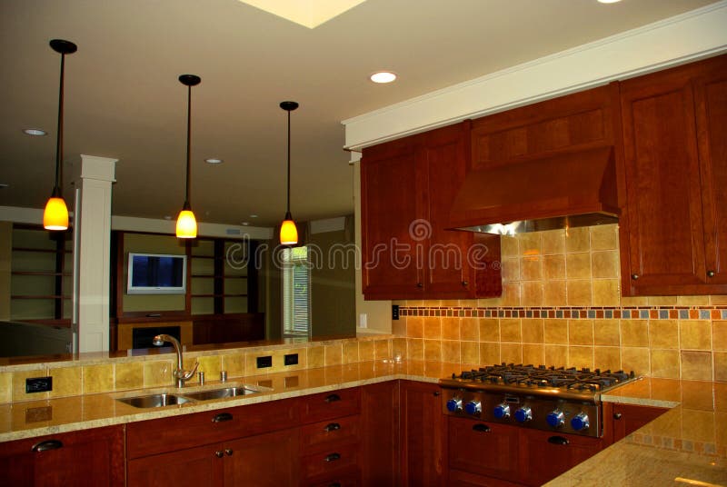 Newly remodeled modern functional kitchen. Newly remodeled modern functional kitchen