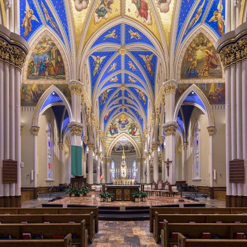 Βασιλική της ιερής καρδιάς στη Notre Dame στοκ εικόνες