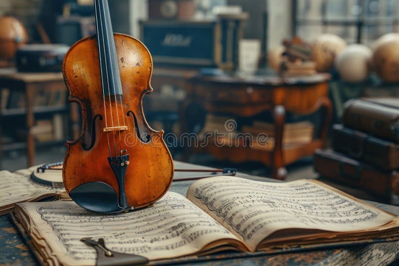 A string instrument from the violin family, the violin is made of hardwood and is often used in classical music. It can also be known as a fiddle or folk instrument AI generated. A string instrument from the violin family, the violin is made of hardwood and is often used in classical music. It can also be known as a fiddle or folk instrument AI generated