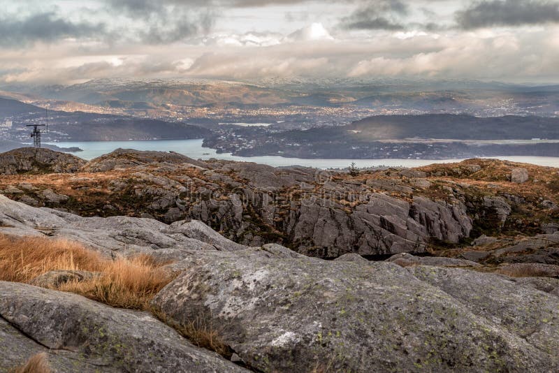 When you are on top of one of the island outside Bergen, the view towards the city is jawdropping. When you are on top of one of the island outside Bergen, the view towards the city is jawdropping