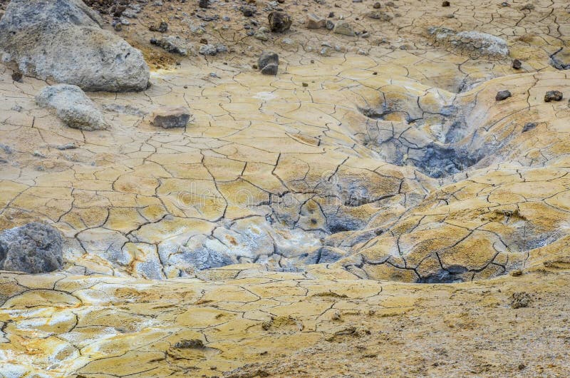 Βράζοντας λάσπη σε Hverir, Ισλανδία στοκ εικόνα Βράζοντας λάσπη σε Hverir, Ισλανδία στοκ εικόνα