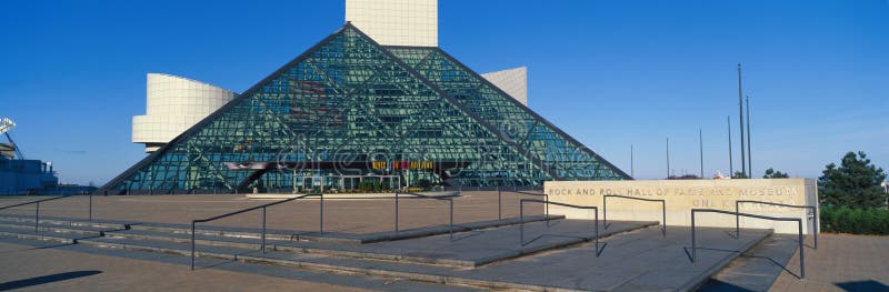 Rock and Roll Hall of Fame Museum, Cleveland, OH. Rock and Roll Hall of Fame Museum, Cleveland, OH