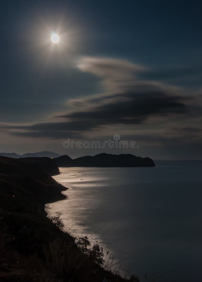 Βράχος στο εθνικό πάρκο Karadag κοντά σε Koktebel στοκ φωτογραφίες με δικαίωμα ελεύθερης χρήσης