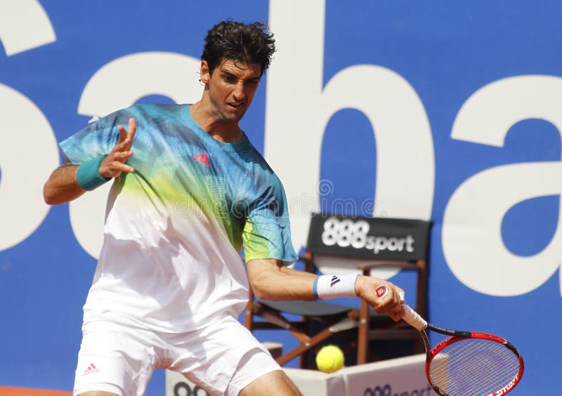 Βραζιλιάνος τενίστας Thomaz Bellucci στοκ φωτογραφία με δικαίωμα ελεύθερης χρήσης Βραζιλιάνος τενίστας Thomaz Bellucci στοκ φωτογραφία με δικαίωμα ελεύθερης χρήσης