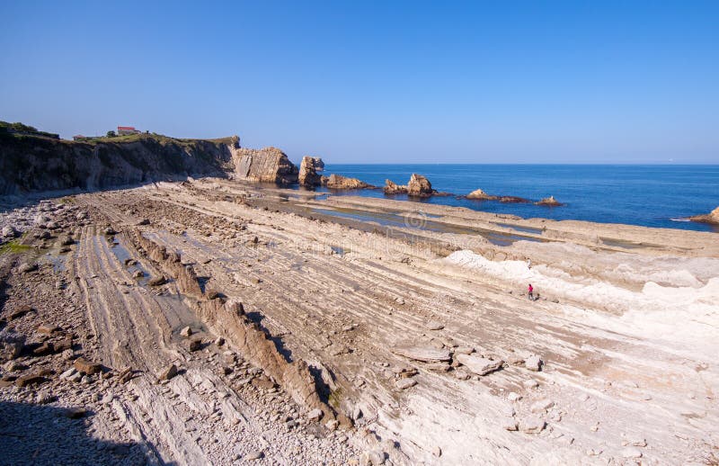 Βραχώδης ακτογραμμή στην 'Λα Άρνια' στοκ εικόνες με δικαίωμα ελεύθερης χρήσης