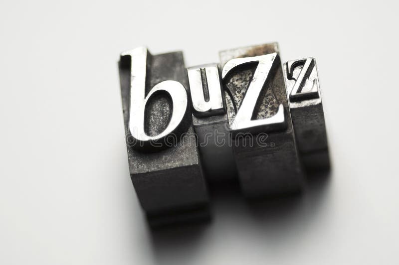 The word Buzz photographed using old letterpress type. See my member portfolio for more vintage letterpress images. The word Buzz photographed using old letterpress type. See my member portfolio for more vintage letterpress images.