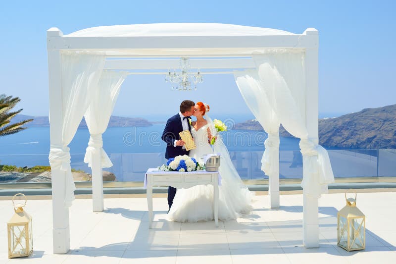 Γάμος σε Santorini