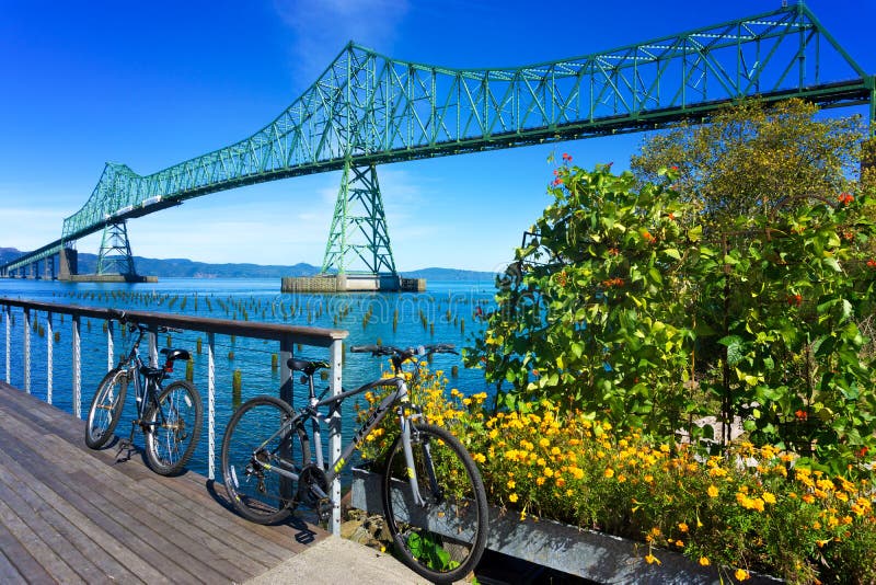 Γέφυρα Megler Astoria στοκ φωτογραφία Γέφυρα Megler Astoria στοκ φωτογραφία
