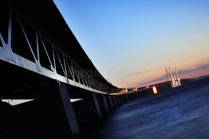 γέφυρα oresund Σουηδία στοκ εικόνες γέφυρα oresund Σουηδία στοκ εικόνες