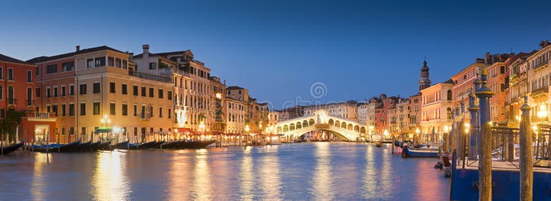 Γέφυρα Rialto, Βενετία στοκ εικόνες με δικαίωμα ελεύθερης χρήσης