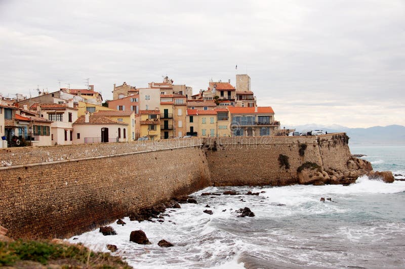 γαλλικό riviera του Αντίμπες στοκ εικόνες γαλλικό riviera του Αντίμπες στοκ εικόνες