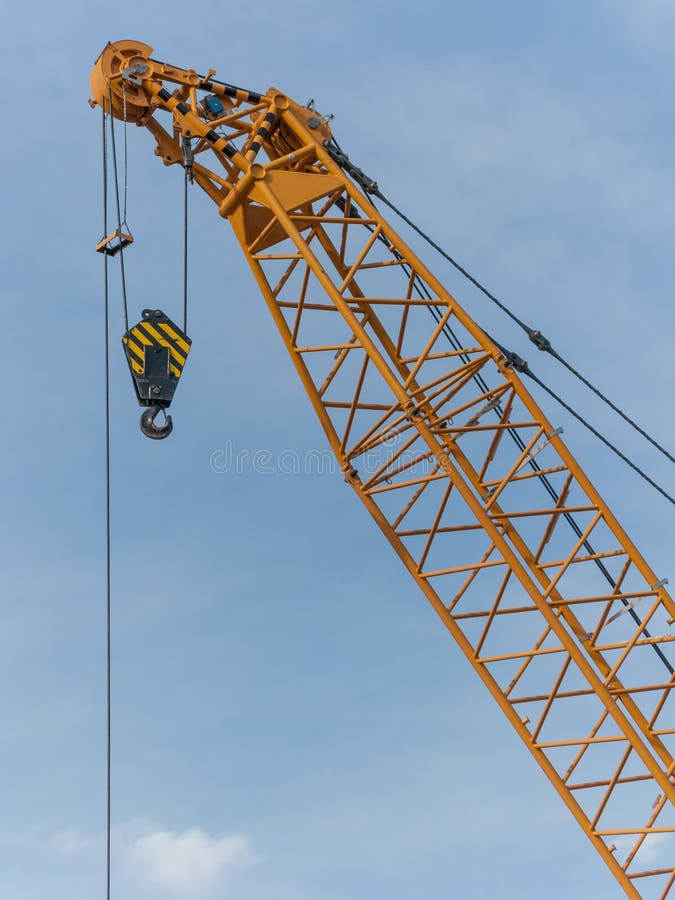 Γερανός κατασκευής στοκ φωτογραφίες Γερανός κατασκευής στοκ φωτογραφίες