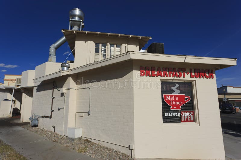 1950s style diner serves breakfast and lunch, Boulder City, Nevada. 1950s style diner serves breakfast and lunch, Boulder City, Nevada