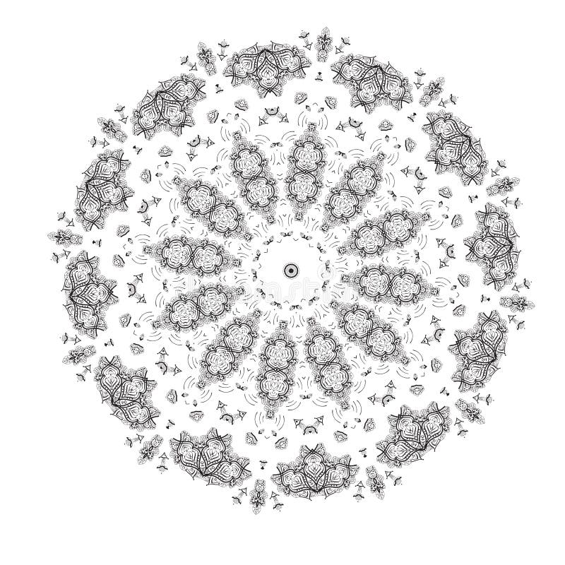 Γεωμετρικό στοιχείο κύκλων Mandala για τις κάρτες, το υπόβαθρο και τις περιοχές διακοπών διακοσμήσεων Καλειδοσκόπιο, μενταγιόν, γ διανυσματική απεικόνιση Γεωμετρικό στοιχείο κύκλων Mandala για τις κάρτες, το υπόβαθρο και τις περιοχές διακοπών διακοσμήσεων Καλειδοσκόπιο, μενταγιόν, γ διανυσματική απεικόνιση