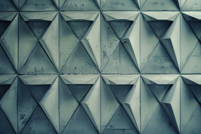 Repeating triangles in a mesmerizing pattern. Repeating triangles in a mesmerizing pattern