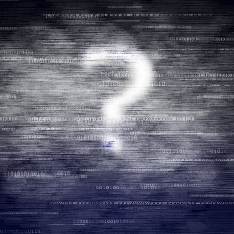 A concept image asking the question, Why Cloud Computing. The clouds are made up of binary numbers with a ghostly question mark. A concept image asking the question, Why Cloud Computing. The clouds are made up of binary numbers with a ghostly question mark.