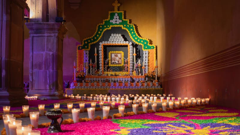 Altar fest on the Day of the Dead, celebrated throughout the Mexican Republic during November 1 and 2 of each year. Altar fest on the Day of the Dead, celebrated throughout the Mexican Republic during November 1 and 2 of each year.