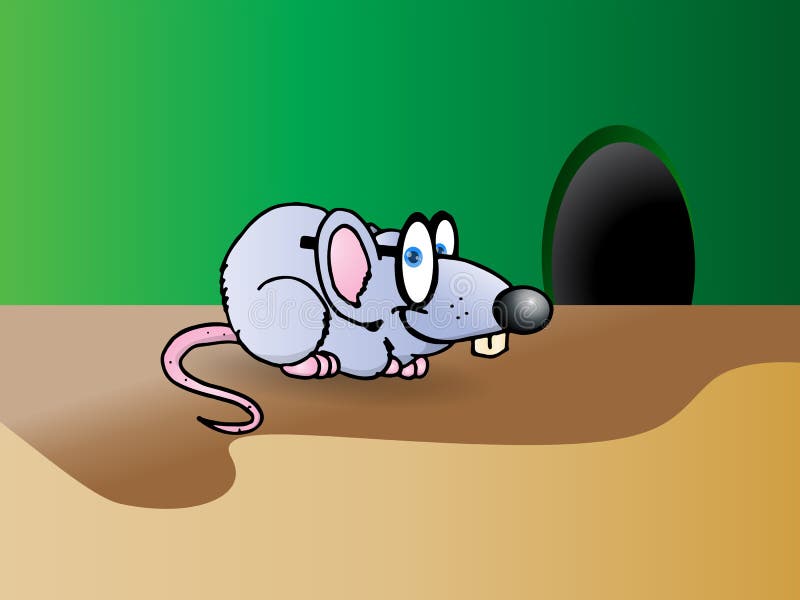 γκρίζο ποντίκι έξυπνο