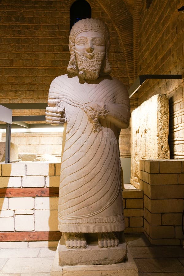 Sculpture in Museum of Anatolian Civilizations, Ankara City, Turkiye. Sculpture in Museum of Anatolian Civilizations, Ankara City, Turkiye