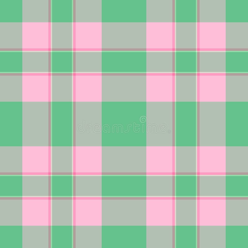 γνήσιο διανυσματικό υλικό δομής φόντου tartan. καλοκαιρινό απρόσκοπτο πλακάτο ύφασμα έλεγχος σε πράσινο και τέφρα γκρι διανυσματική απεικόνιση
