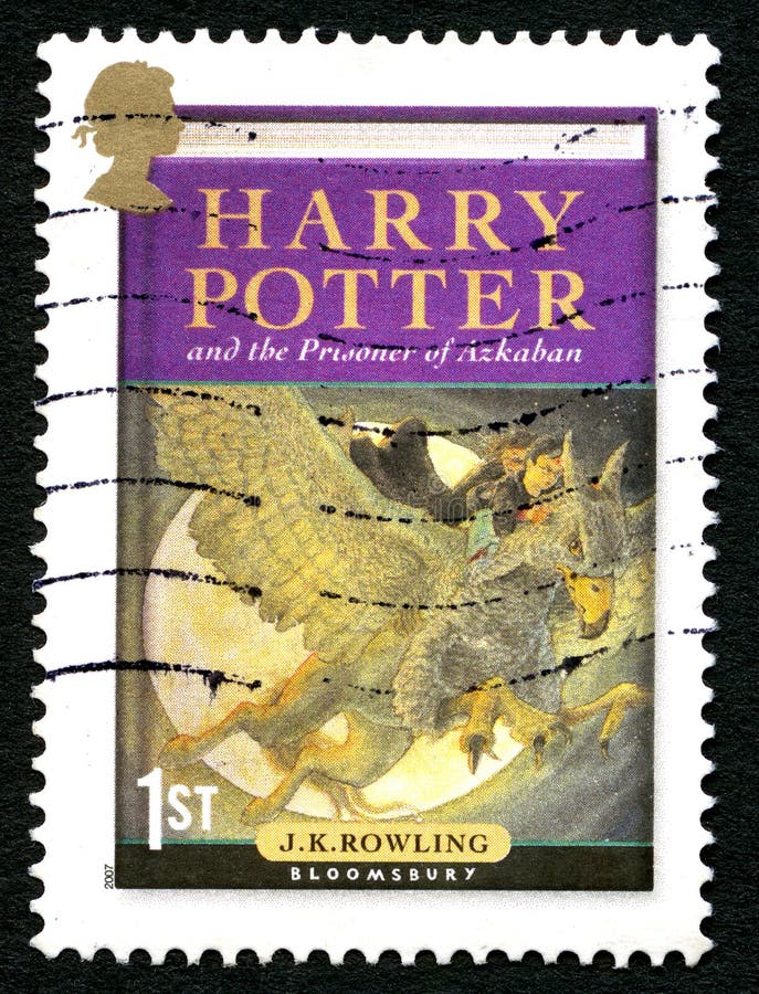 Γραμματόσημο του Harry Potter UK στοκ φωτογραφία Γραμματόσημο του Harry Potter UK στοκ φωτογραφία
